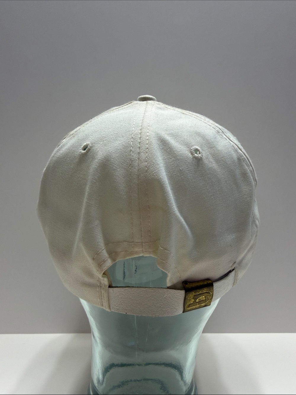 Vintage Masters Cream Cap with Green & Yellow Embroidered Logo - Picture 5 of 14